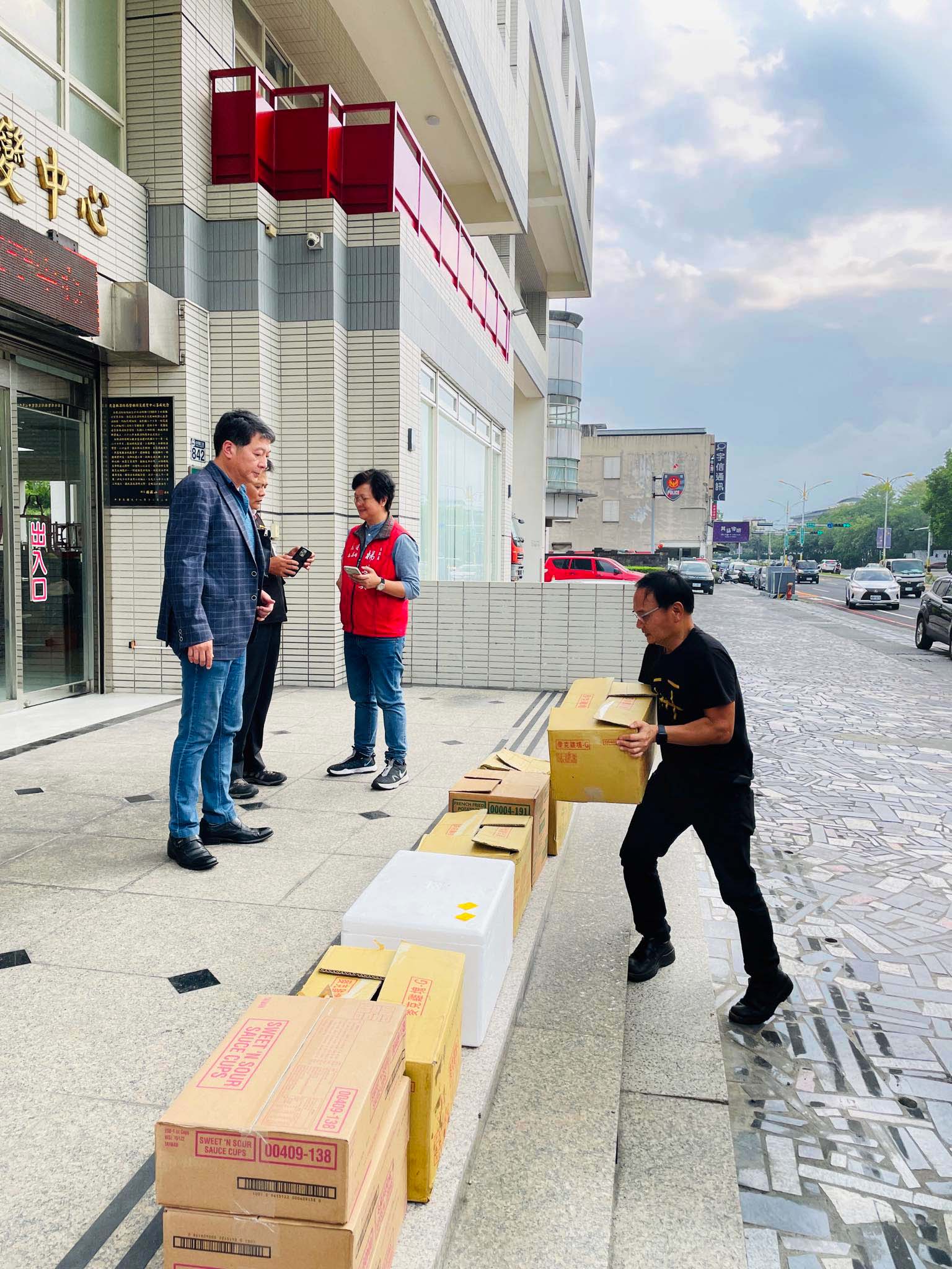 花蓮震災 - 網銀基金會為救援隊提供能量補給不間斷紀錄