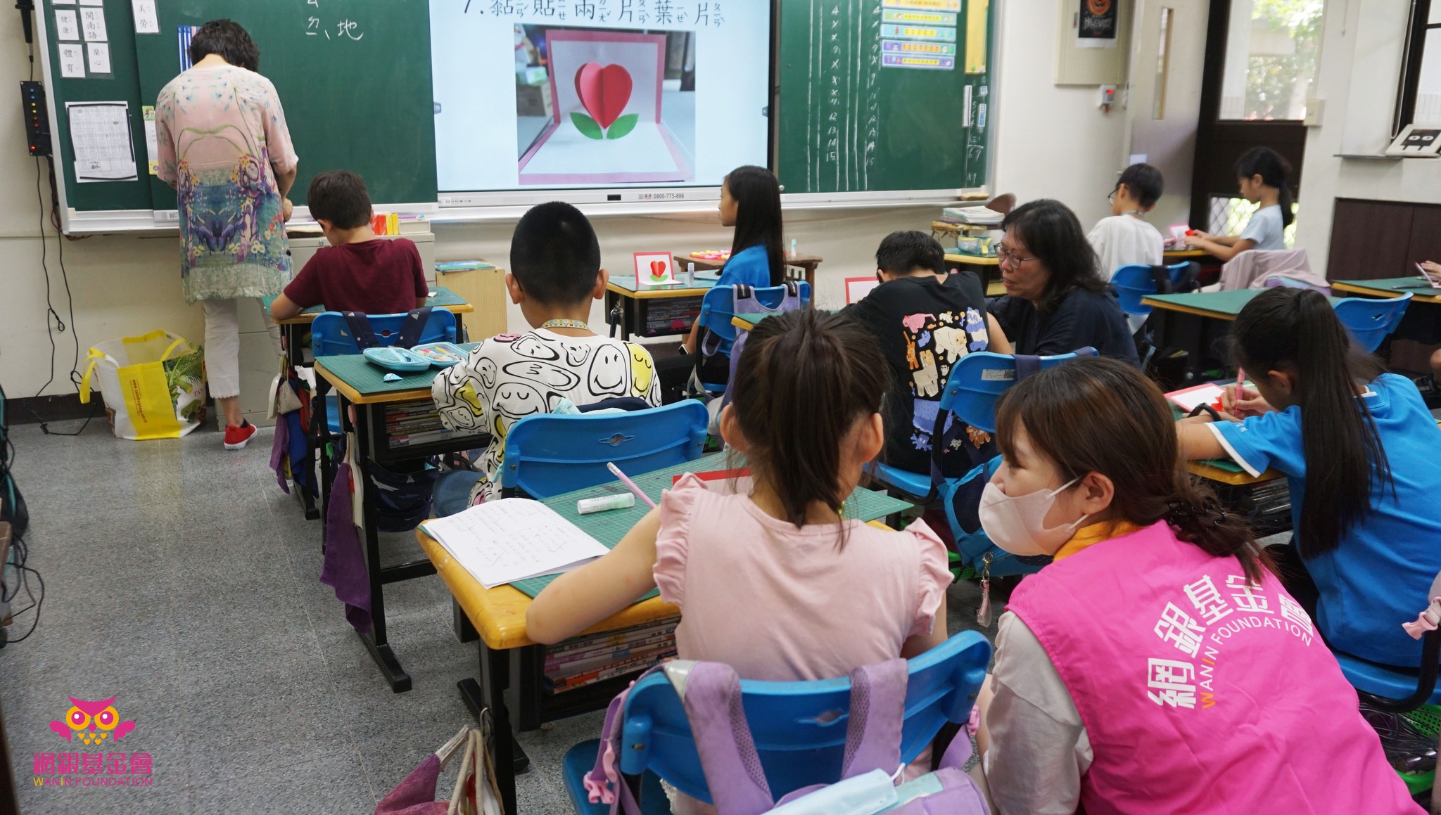 網銀基金會 - 參與台中市教育文教基金會辦理「繪本等閱讀教育推廣活動計畫」part 1