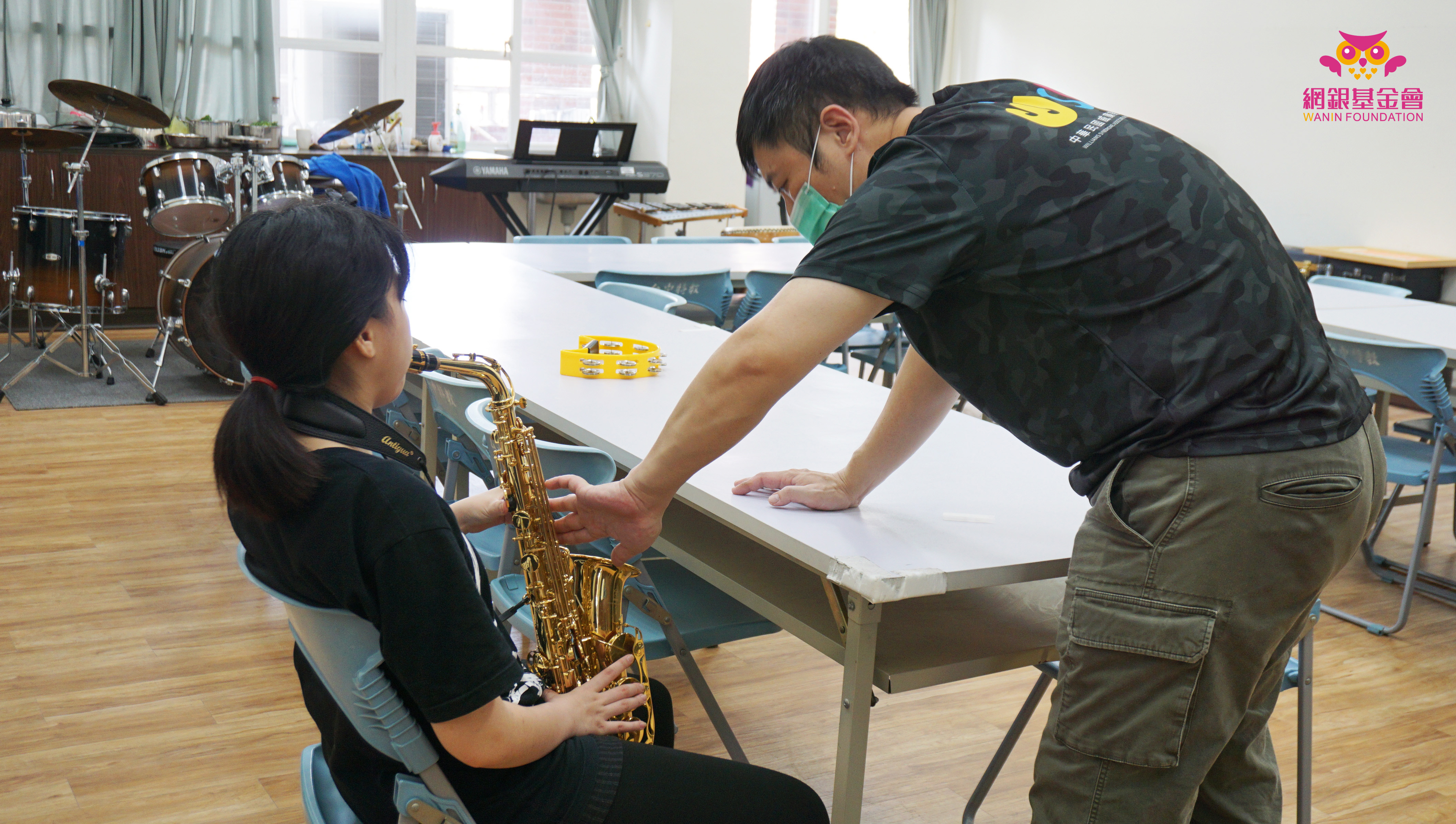 2024年網銀基金會 - 台中特殊教育學校「街頭藝人培訓計畫」之一