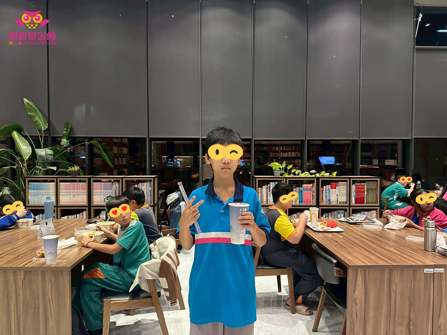 網銀基金會 -『天天溫習 免費課輔服務』紀錄:大考鼓勵